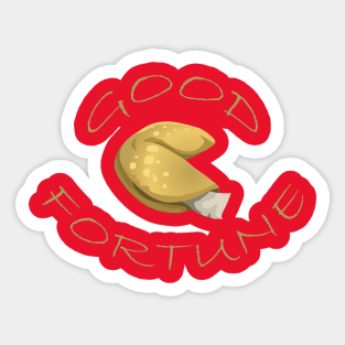 good fortune Sticker